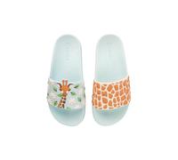 Dedoles Chanclas Unisex Hombre Mujer y Niños Sandalias diseños divertidos Libros Pizza Flores Fiesta Café Regalo, Color: Linda jirafa, Tamaño: 40EU