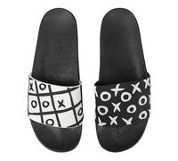 Dedoles Chanclas Unisex Hombre Mujer y Niños Sandalias diseños divertidos Libros Pizza Flores Fiesta Café Regalo, Color: Vamos a jugar, 40 EU