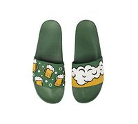Dedoles Chanclas Unisex Hombre Mujer y Niños Sandalias diseños divertidos Libros Pizza Flores Fiesta Café Regalo, Color: Cerveza y burbujas, 41 EU