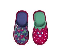Dedoles Pantuflas Unisex Hombre Mujer y Niños Espuma viscoelástica muchos diseños divertidos Unicornio Gatos Aguacates Planetas Salchicha Regalo, Color: Fresas felices, 28-29 EU