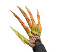 Dedos Articulados De Halloween - Extensiones Universales De Dedo 3D Aterradoras | Guantes De Esqueleto De Cambio De Imagen Para Cosplay De Halloween, Accesorios De Terror Caseros, Disfraz De Fiesta At