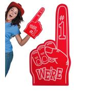 Dedos de espuma gigantes, para aficionados al deporte, objetos de aplicación, mano de espuma EVA, objetos del espíritu escolar, equipo para los partidarios del fútbol, bienes