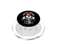 Dedos De Pollo Divertido Adulto Medio Dedo Rudo Gallo PopSockets PopGrip para MagSafe