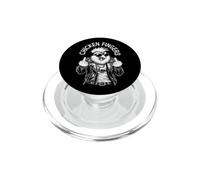 Dedos De Pollo Divertido Adulto Medio Dedo Rudo Gallo PopSockets PopGrip para MagSafe