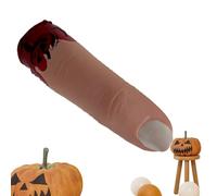 Dedos ensangrentados de Halloween - Scary Bloody Severd Finger | 8 cm / 3,15 pulgadas de resina Spooky ensangrentadas Puntas de dedo para el juego Decoración del juego Gag Gag Scher