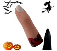 Dedos falsos cortados - Dedos falsos sangrientos de Halloween | Juego de juguetes de espeluznantes | Decoración realista de terror con dedos entrecortados para disfraz, juego de rol y juego de