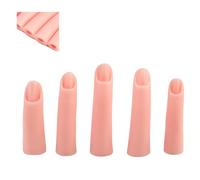 Dedos falsos de silicona para práctica, manicura, dedos falsos, uñas, práctica artística, dedos, modelo, dedos para técnicos