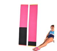 Dedos pegajosos para gimnasia - Equipos de gimnasia | Entrenador de caída flexible con banda para el tobillo | Ayuda de alineación compacta | Niños principiantes usados con un par de opciones rosa a