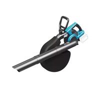DEDRA aspirador inalámbrico y soplador de hojas inalámbrico, motor sin escobillas, 2 x 18 V, función de soplado hasta 270 km/h, potencia de succión 550 m³/h, ventilador con función de succión, sin