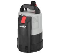 DEDRA - Bomba sumergible para agua limpia y sucia (350 W, caudal: 4500 l/h, dos modos de funcionamiento, función de succión plana, bombeo hasta 1 mm de agua)