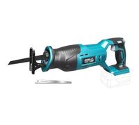 DEDRA Sierra de sable con batería, cola de zorro, 18 V, altura de elevación de 25,4 mm, 2800 rpm, agarre suave, ergonómico, ligero, en caja de cartón, sin batería ni cargador, sierra universal con