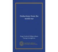 Deductions from the world war