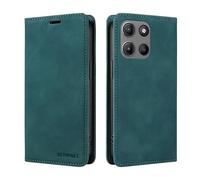 Dedux Funda para Motorola Moto G15 / Moto G15 Power, Cuero Premium Flip Folio Carcasa Case con Tarjetero Fundas Tapa Libro Magnético con Bloqueo RFID Proteccionpara. Azul