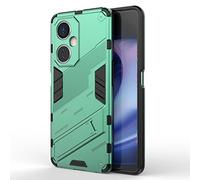 Dedux Funda para OnePlus Nord CE 3 Lite 5G, Carcasa Funda Armadura Militar TPU de Silicona Dura para Pc con Soporte. Verde