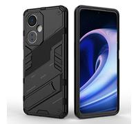 Dedux Funda para OnePlus Nord CE 3 Lite 5G, Carcasa Funda Armadura Militar TPU de Silicona Dura para Pc con Soporte. Negro