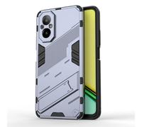 Dedux Funda para Realme C67 4G, Carcasa Funda Armadura Militar TPU de Silicona Dura para Pc con Soporte. Gris