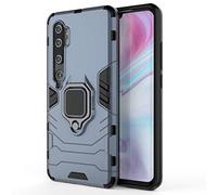 Dedux Funda Xiaomi Mi Note 10/10 Pro, Caída Militar [Funciona con El Montaje De Coche Magnético] PC Duro y TPU Case Carcasa. Azul Marino
