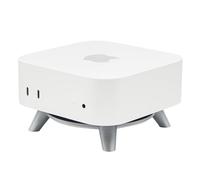 Dee Plus Soporte para Mac mini M4, accesorios para Mac mini M4, soporte para MacMini M4, soporte para ordenador de diseño simple para Mac MiniM4/M4 Pro 2024, almohadillas antideslizantes, fácil acceso