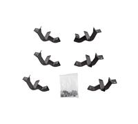 Dee Zee DZ 66327 Kit de soporte de escalón lateral hexagonal, negro