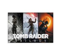 DEEBOW Tomb Raider Collection - Póster decorativo para pared, lienzo, póster de pared e impresión artística moderna para dormitorio familiar, decoración de dormitorio de 40 x 60 cm