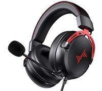 DEEBOX Auriculares para Juegos para PS4, PC, Xbox One, PS5, Auriculares con cancelación de Ruido con micrófono, Sonido Envolvente, Auriculares con Cable para computadora, Laptop, Mac, Nintendo NES
