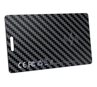 DEEBYCOO Localizador de billetera con tarjeta compatible con Apple Find My y Google Find Hub, localizador de billetera ultradelgado de 1,8 mm, tarjeta de seguimiento recargable para etiquetas de