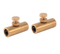 Deechate 2 Pieza Gold Copper Cello Wolf Tone Eliminator Wolfe Tone Mute Suppressor para Cello Gold