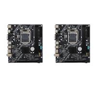 Deechate 2 placas base B75 para computadora de escritorio con interfaz M.2 LGA-1155 Pin DDR3, compatible con CPU de 2/3 generaciones