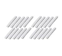 Deechate 20 Unids PVA Redes de de Pesca Micro- 5M Recarga Carpa Pesca Stocking Rig Bait Wrap Bolsas 25Mm Alimentador de Pesca