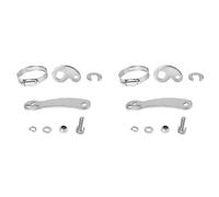 Deechate 2X Accesorio Brazo Torsión para Bicicleta Eléctrica para Motor Bicicleta Eléctrica Delantero y Trasero, Arandelas Torsión para Bicicleta Eléctrica, Piezas Seguridad para Motor