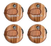 Deechate 2X Contador de Golpes de Golf Profesional Dispositivo de Mantenimiento Preciso de La Puntuación de Golf para Regalo de Golfista