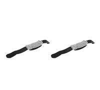 Deechate 2X Cuerdas de Trastes de Guitarra Amortiguadores de Silencio Envolturas de Silenciador Guitarras Clásicas Acústicas Bajo Ukelele Instrumentos Accesorios Gris