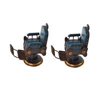 Deechate 2X Decoraciones de Modelos de Hierro Artesanías Creativas Silla de Peluquero Decoración de Micro-Metal Muebles para El Hogar Creativos Hojalata