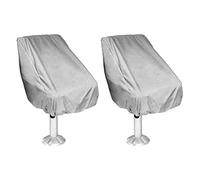 Deechate 2X PontóN Impermeable Al Aire Libre CapitáN del Silla Cubierta del Asiento, Fundas Protectoras de La Silla