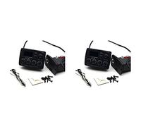 Deechate 2X Preamplificador de Ecualizador de Guitarra Acústica -17B con Sintonizador de Procedimiento Digital Ecualizador de Ecualizador de 3 Bandas
