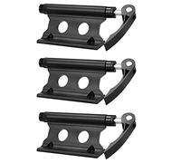 Deechate 3X Soporte de Horquilla de Bicicleta Cama de Camión de Bicicleta Techo Bastidor de Bicicleta de Bicicleta Soporte de Camión de Bloque para Bicicleta de Carretera Negro