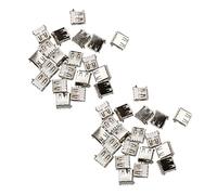 Deechate 40 conectores USB hembra tipo A de DIP en ángulo recto