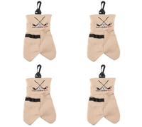 Deechate 4X Soporte para Bolsa de Almacenamiento de Pelotas de Golf Este Divertido Regalo de Golf Seguramente Hará Reír Almacene Accesorios de Golf Marrón