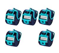 Deechate 5X Contador Electrónico Contador Manual Contador de Puntadas Digital Anillo de Dedo Contador de Mano Mecánico para Personas de Golf