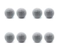 Deechate 8 Piezas Pelota de Tenis Precortada para Patas de Muebles Y Protección del Piso, Cubierta de Almohadilla de Fieltro Resistente Y Duradera, Gris