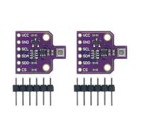 Deechate BME680 - 2 sensores digitales de presión de temperatura y humedad CJMCU-680 placa de desarrollo de módulo de sensor de alta altitud BME680