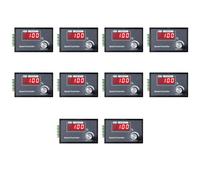 Deechate Controlador de velocidad de motor PWM DC 10X 6-60V 30A con pantalla digital y PCB robusto, perfecto para varias máquinas