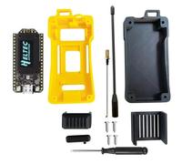 Deechate Meshtastic Heltec WIFI Lora 32 V4 Meshcore SX1262 Dev-Board Kit Case con Antena Solar Mesh Module B