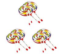 Deechate Orff Instruments 6Pack Lollipop Drums 6Pulgada Dance Props Instrumentos de PercusióN Tambor de Mano Juguetes de EducacióN Preescolar