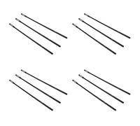 Deechate Varilla de Limpieza de Flauta de PláStico de 12 Piezas Varilla de Limpieza de Flauta Varilla de Limpieza de Flauta de Clarinete