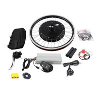 DeeDuud Kit de conversión de bicicleta eléctrica de 20 pulgadas, 48 V, 1000 W, 50 km/h, con indicador LED