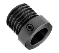 DEEFIINE Adaptador de husillo de cabezal de torno para carpintería Convertir 3/4'' X 16TPI a 1'' X 8TPI Adaptador de inserción de portabrocas de rosca Accesorios de herramientas de torneado