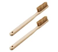 deegbbyi 2 Unidad Cepillos de Escalada, Cepillos de Limpieza Boulder, Cepillo Firme para Escaladas en Roca con Cerdas Gruesas de Pelo de Jabalí, Accesorios de Boulders, para Escalada en Roca, Boulder