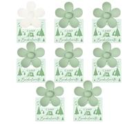 DEEKA Regalos de despedida de soltera, regalos de propuesta de dama de honor, paquete de 8 pinzas para el pelo con tarjeta floral, pinzas grandes para el pelo, regalo de fiesta nupcial para damas de