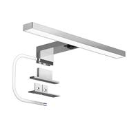 DEELUX Lámpara de Espejo Baño Con interruptor 5W 30cm 500LM,Blanco frio 6000K LED Armario Lámpara Luz de Pared IP44 230V Aplique de Baño Espejo,Abrazadera en el Espejo/Gabinete/Iluminación de Pared
